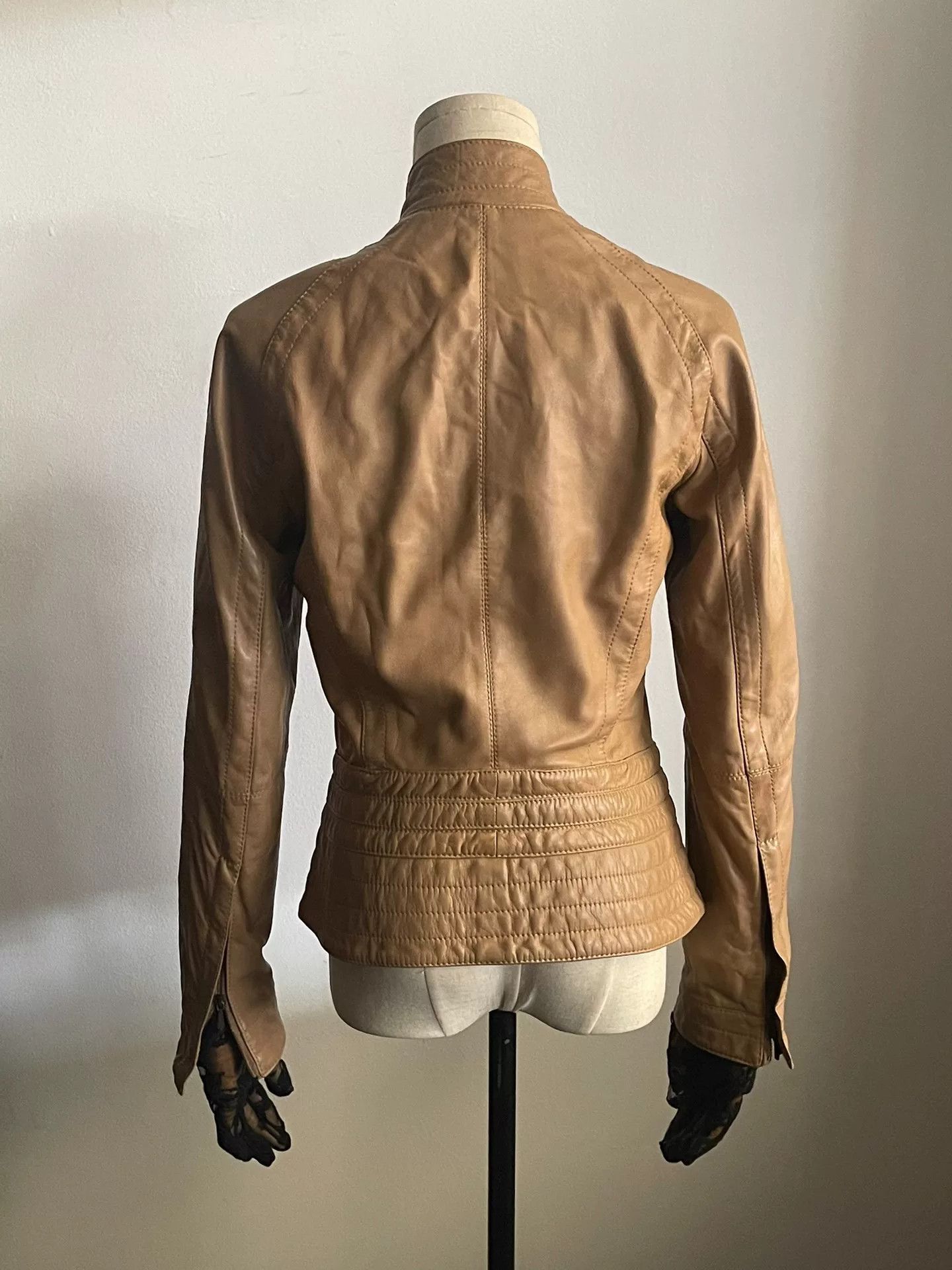 Dirk Bikkembergs Dirk Bikkembergs Leather Jacket Size US XXS / EU 40 - 2 Thumbnail