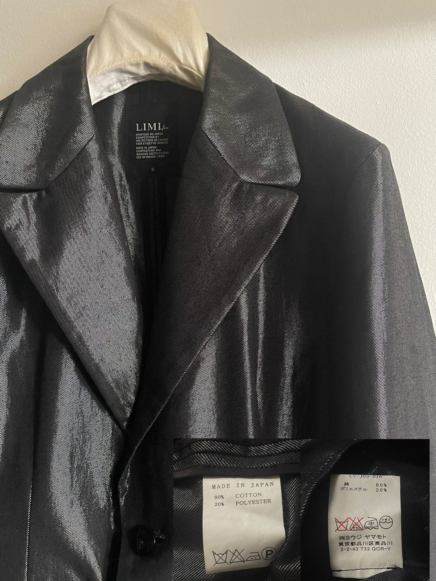 Limi Feu Limi Feu Butterfly Pocket Suit Jacket Size S / US 4 / IT 40 - 6 Thumbnail