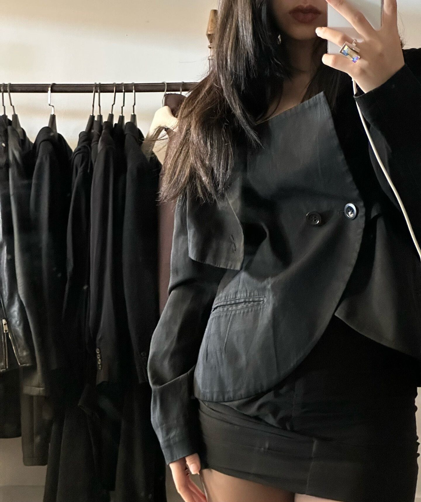 Y's Yohji Yamamoto Deconstructed Jacket Size M / US 6-8 / IT 42-44 - 2 Thumbnail