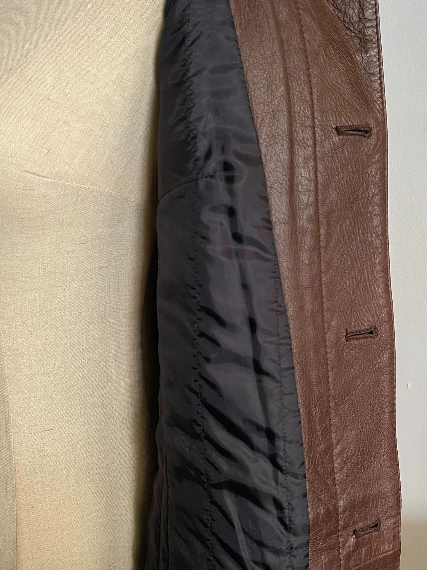 Dirk Bikkembergs Dirk Bikkembergs Leather Trench Coat Size M / US 6-8 / IT 42-44 - 8 Thumbnail