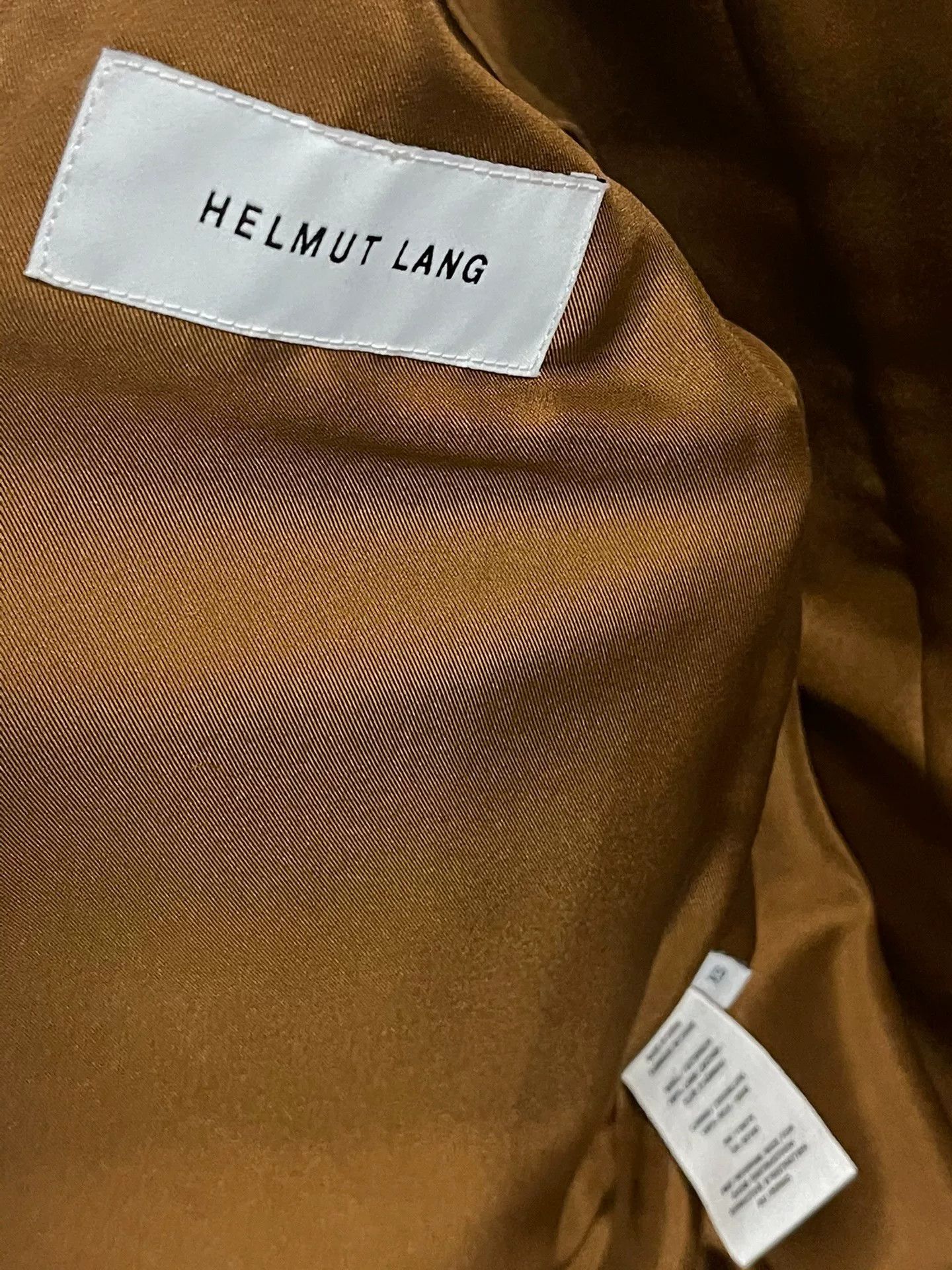 Helmut Lang Helmut Lang Leather Bomber Jacket Size US XS / EU 42 / 0 - 9 Thumbnail