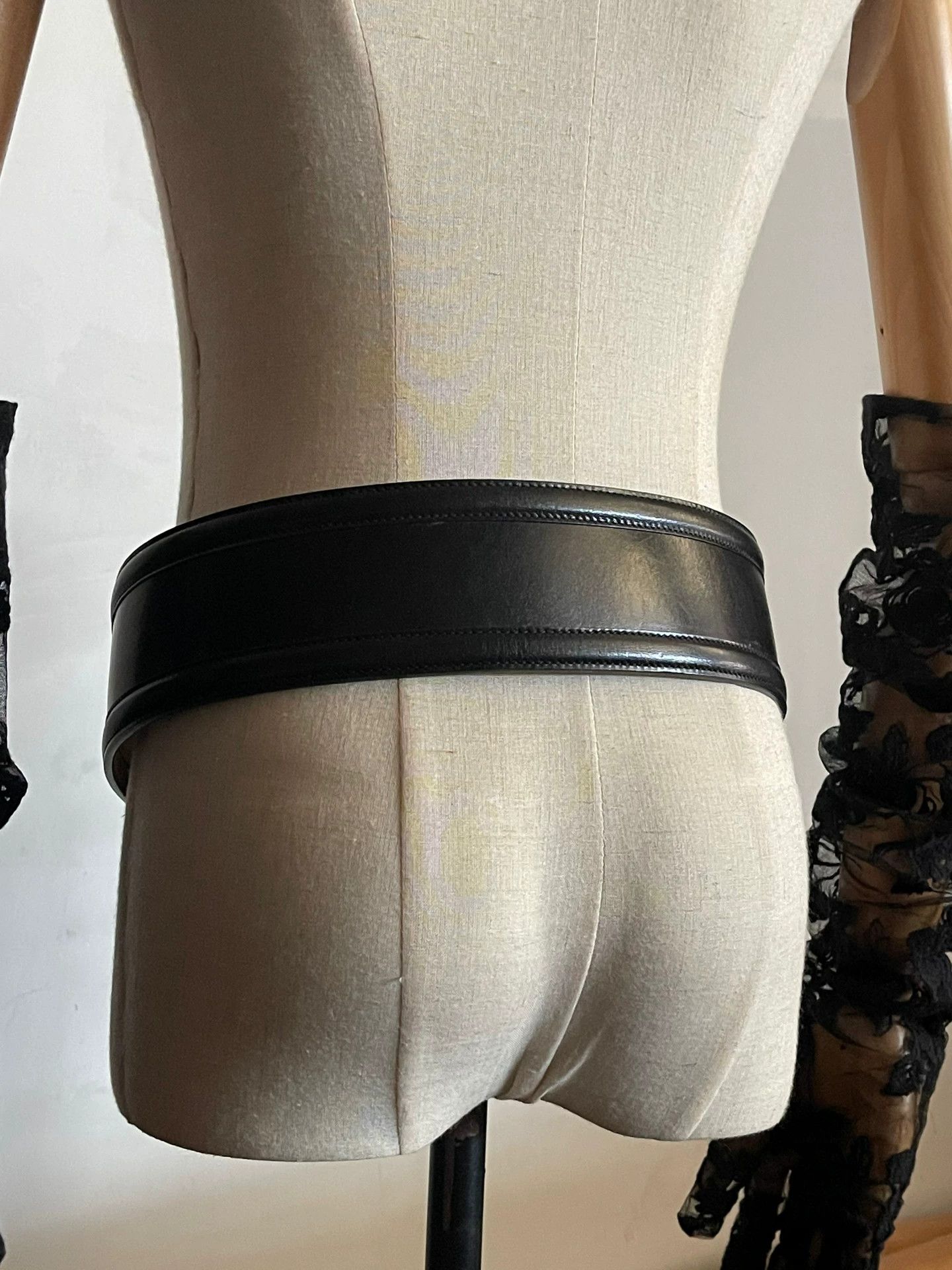Alexander McQueen Alexander McQueen Leather Waist Belt Size ONE SIZE - 3 Thumbnail