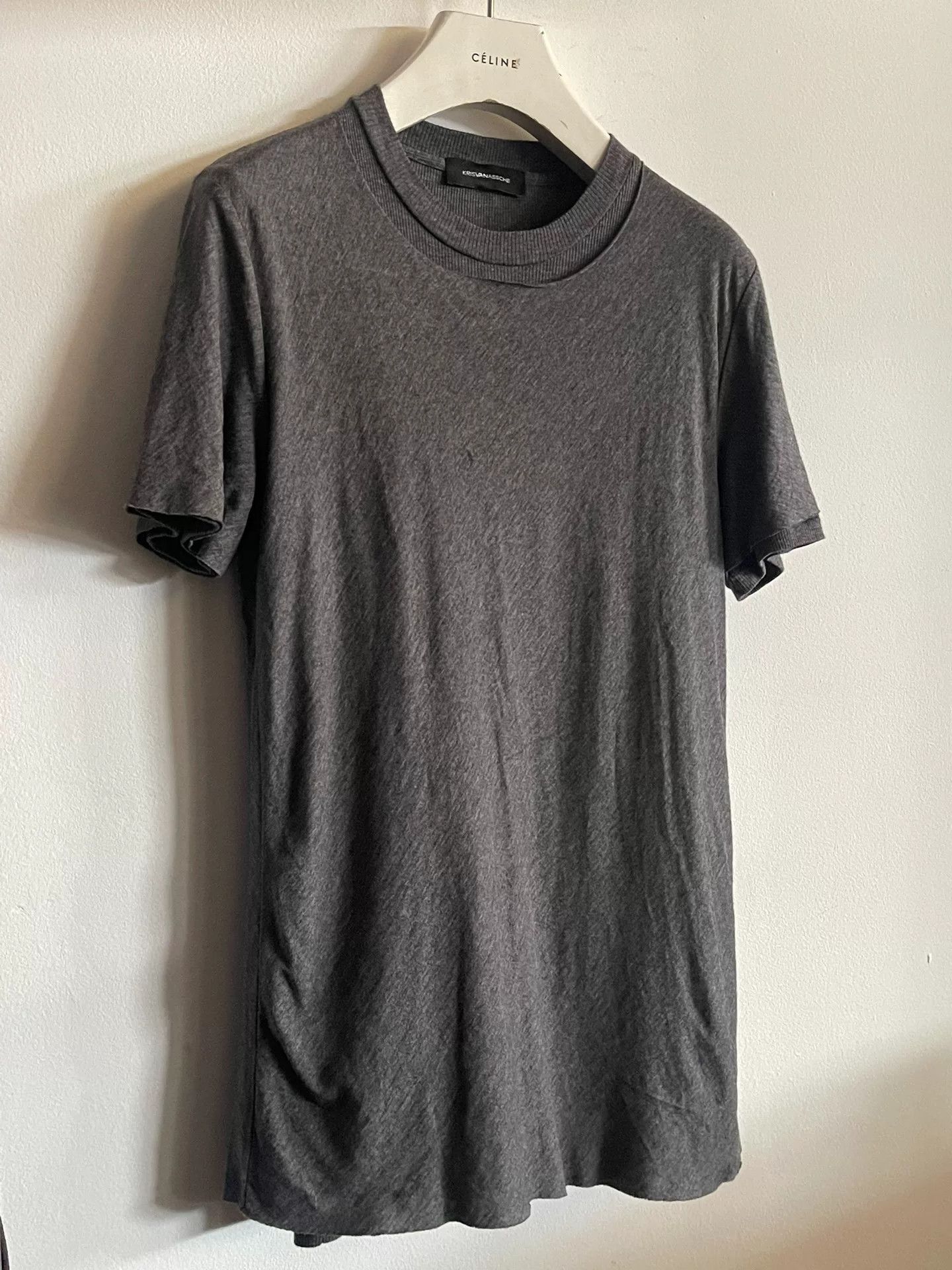 Kris Van Assche Kris Van Assche Wool Layered T-Shirt Size US S / EU 44-46 / 1 - 2 Thumbnail