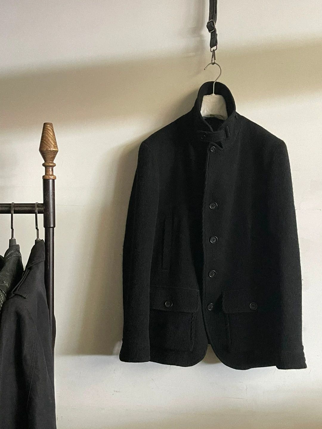 Yohji Yamamoto Yohji Yamamoto Black Suit Jacket Size US L / EU 52-54 / 3 - 2 Thumbnail