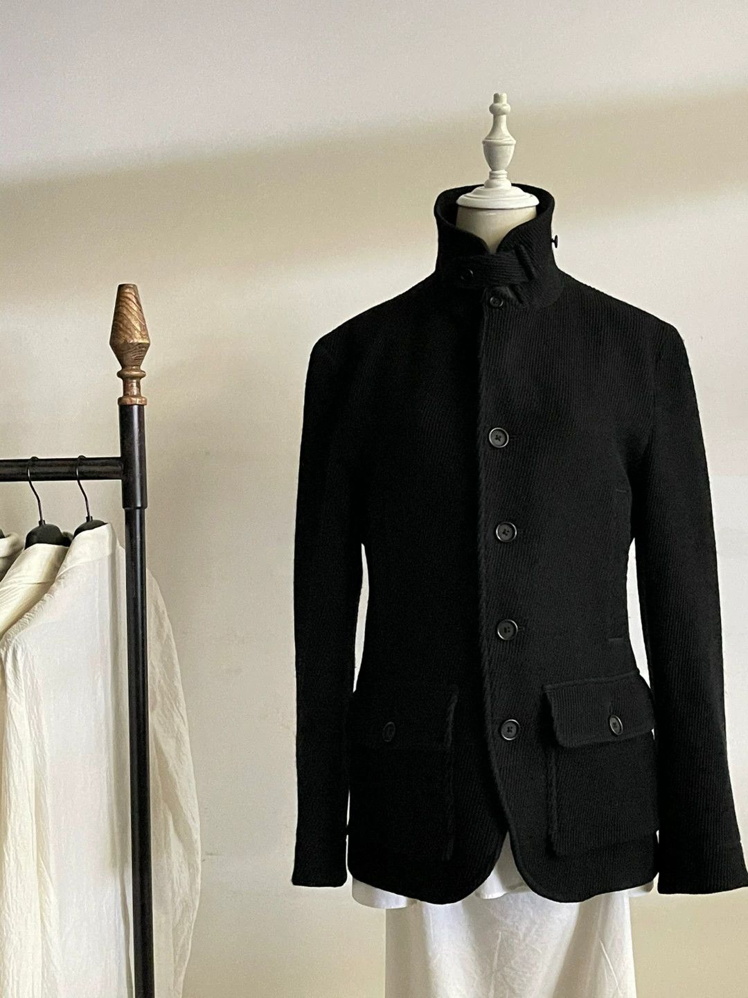 Yohji Yamamoto Yohji Yamamoto Black Suit Jacket Size US L / EU 52-54 / 3 - 5 Thumbnail