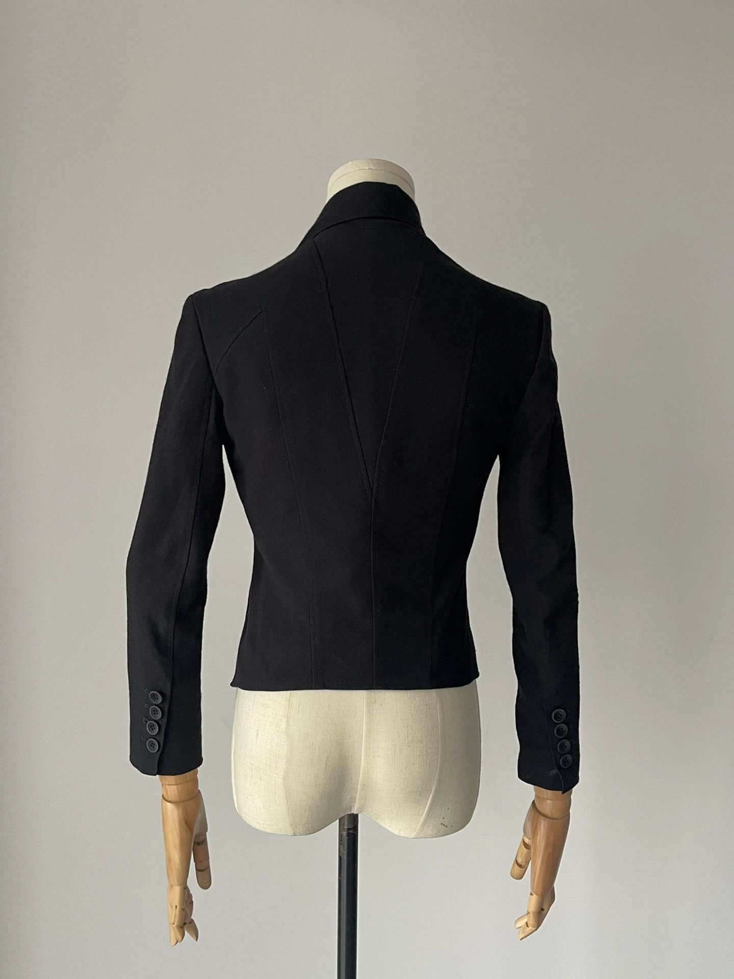 Helmut Lang Helmut Lang Irregular Neck Silk Jacket Size M / US 6-8 / IT 42-44 - 5 Thumbnail