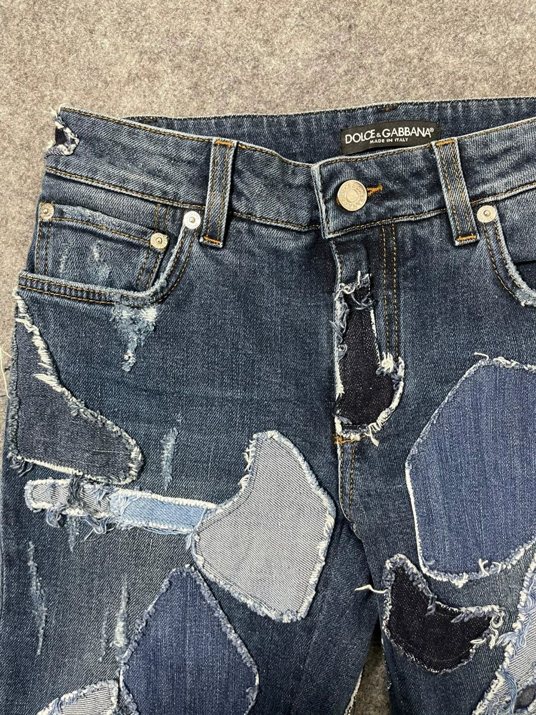 Dolce & Gabbana Dolce Gabbana Distressed Denim Jeans Size US 38 / EU 54 - 5 Thumbnail
