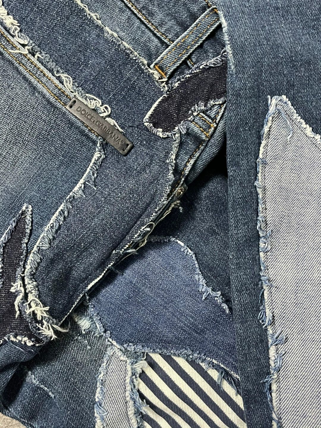 Dolce & Gabbana Dolce Gabbana Distressed Denim Jeans Size US 38 / EU 54 - 6 Thumbnail