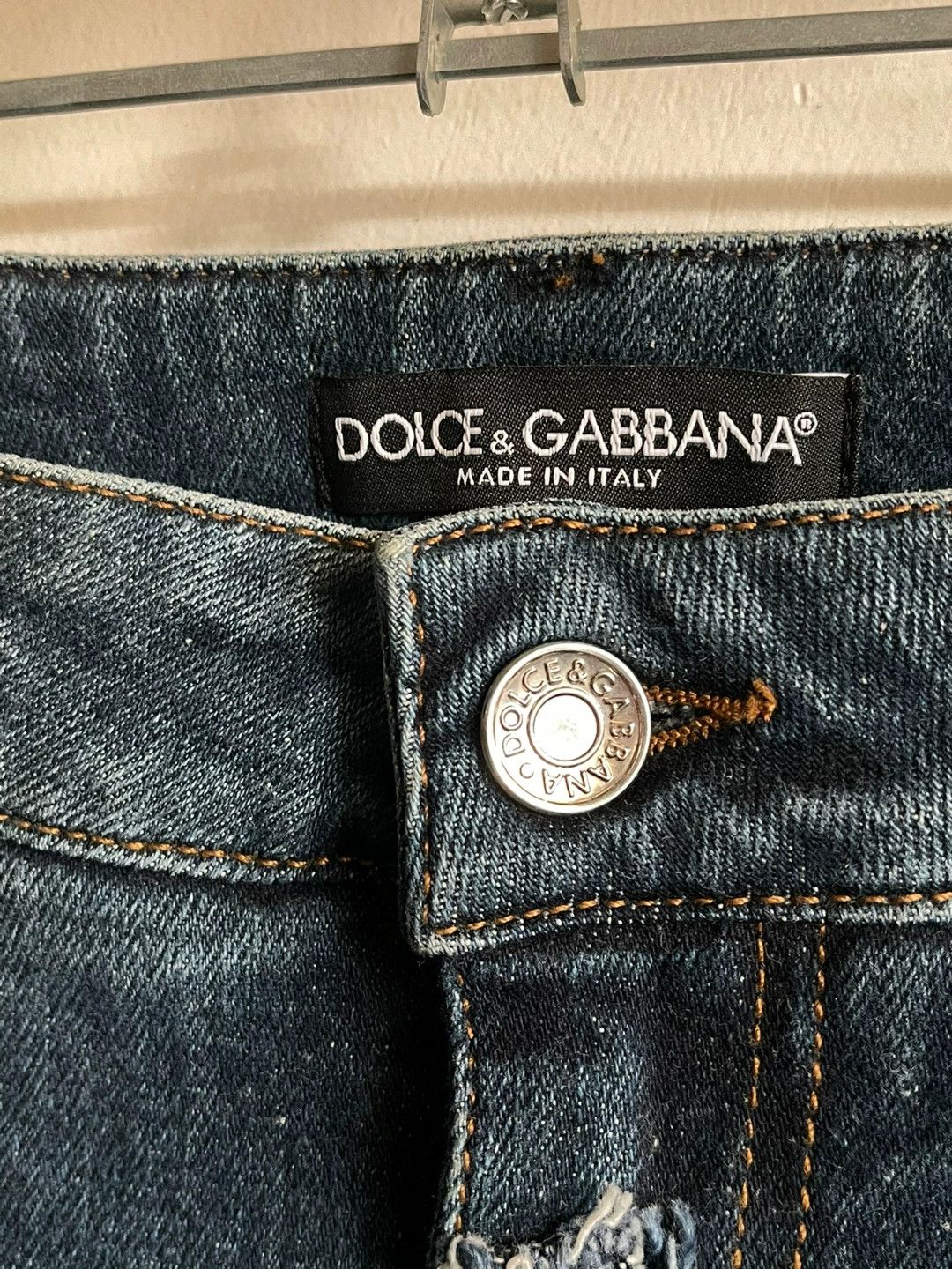 Dolce & Gabbana Dolce Gabbana Distressed Denim Jeans Size US 38 / EU 54 - 7 Thumbnail