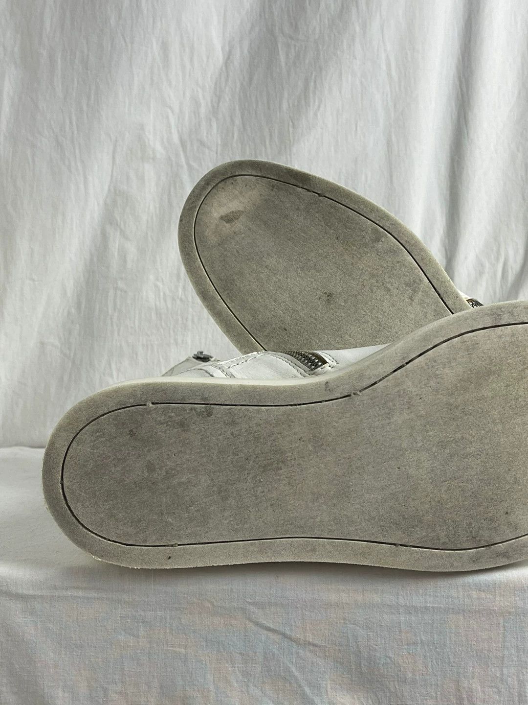 Ann Demeulemeester Ann Demeulemeester Vitello White Boots Size US 11 / IT 41 - 6 Thumbnail