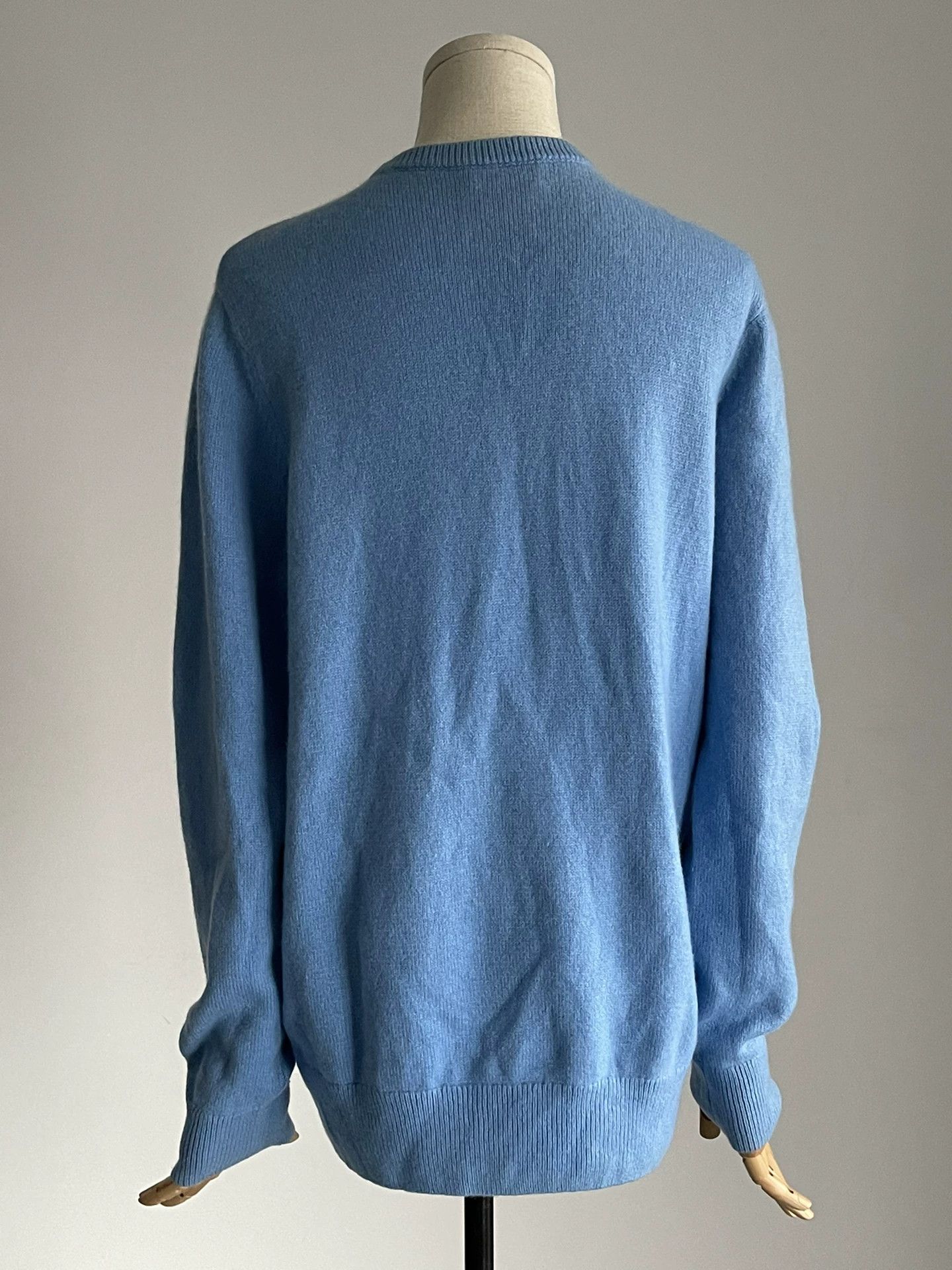 Dries Van Noten Cashmere Blue Sweater by Dries Van Noten Size S / US 4 / IT 40 - 2 Thumbnail