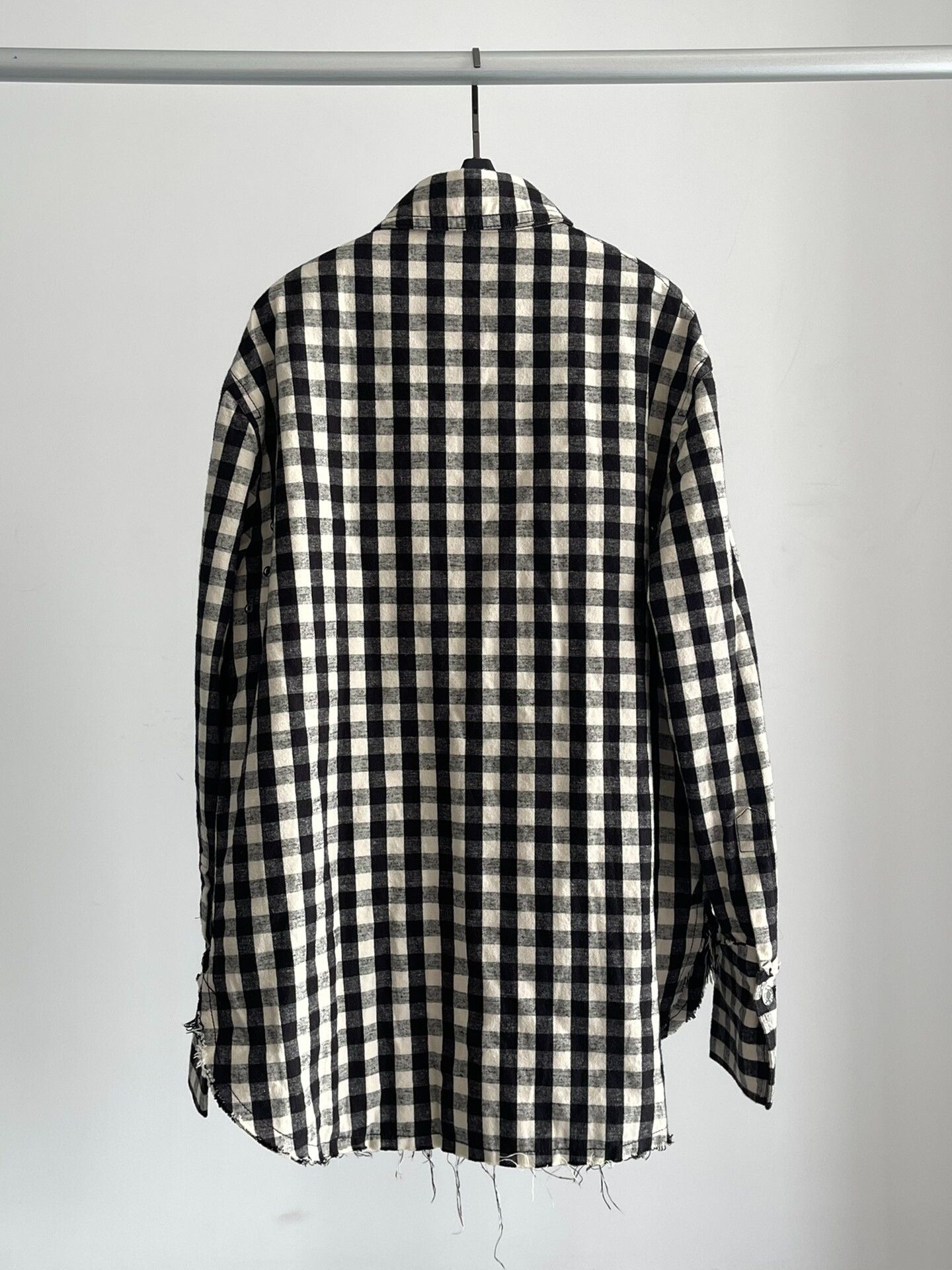 Helmut Lang Helmut Lang Checkered Cotton Shirt Jacket Size US S / EU 44-46 / 1 - 3 Thumbnail
