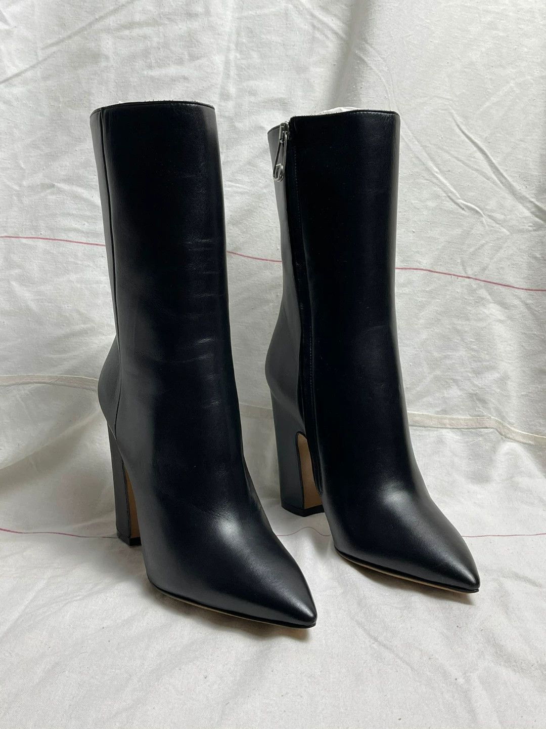Maison Margiela Maison Margiela Black Heeled Leather Boots Size US 5 / IT 35 - 4 Thumbnail