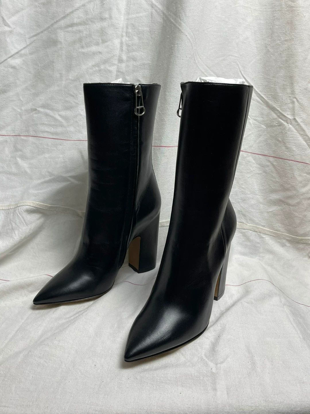 Maison Margiela Maison Margiela Black Heeled Leather Boots Size US 5 / IT 35 - 3 Thumbnail