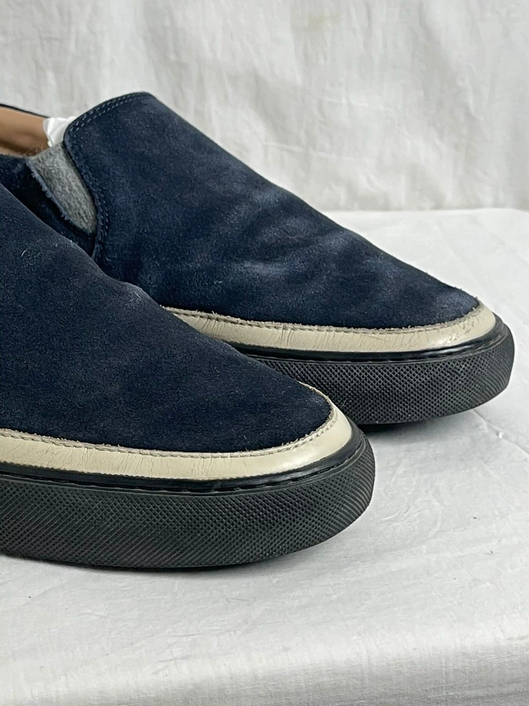 Dries Van Noten Dries Van Noten Suede Slip-On Sneakers Size US 7 / EU 40 - 8 Thumbnail