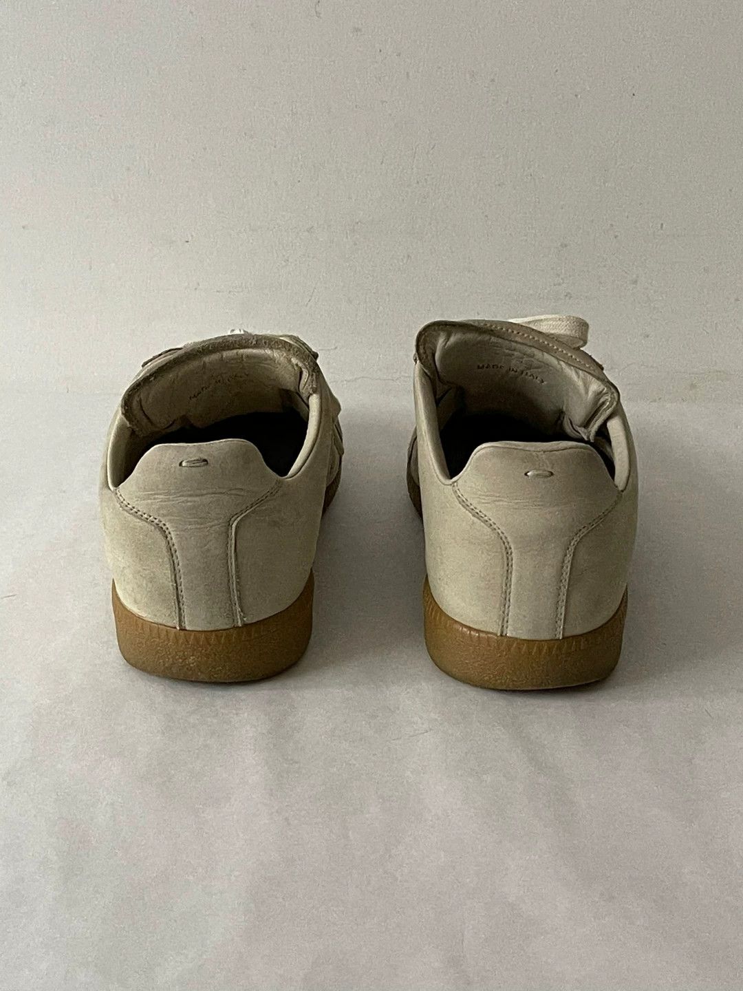 Maison Margiela Maison Margiela Ink Splash Leather Sneakers Size US 8 / EU 41 - 4 Thumbnail