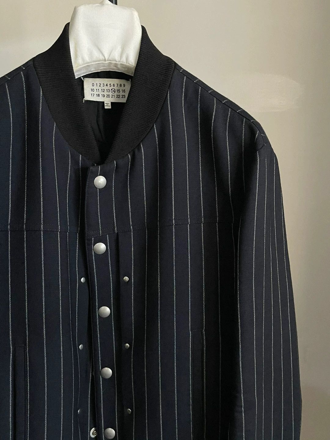 Maison Margiela Maison Margiela Striped Jacket in Wool Size US M / EU 48-50 / 2 - 4 Thumbnail