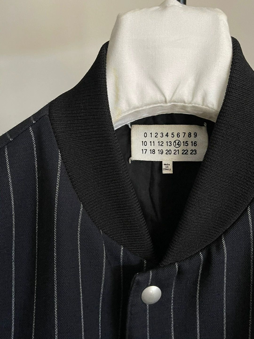 Maison Margiela Maison Margiela Striped Jacket in Wool Size US M / EU 48-50 / 2 - 5 Thumbnail