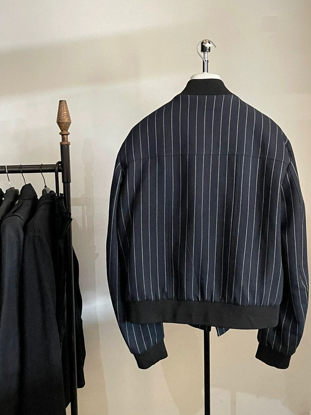 Maison Margiela Maison Margiela Striped Jacket in Wool Size US M / EU 48-50 / 2 - 2 Thumbnail