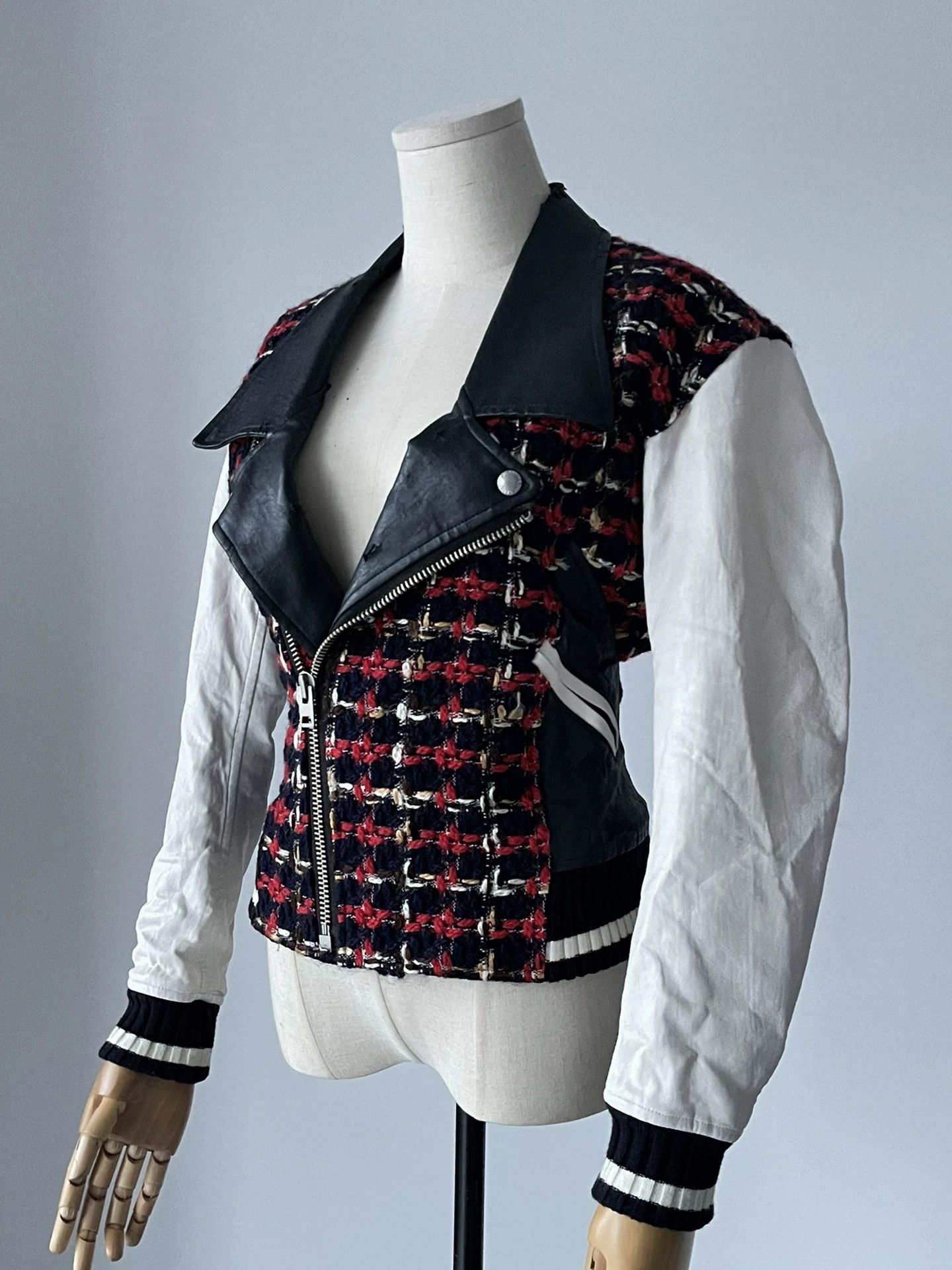 Junya Watanabe Junya Watanabe Leather Moto Jacket Size US XS / EU 42 / 0 - 4 Thumbnail