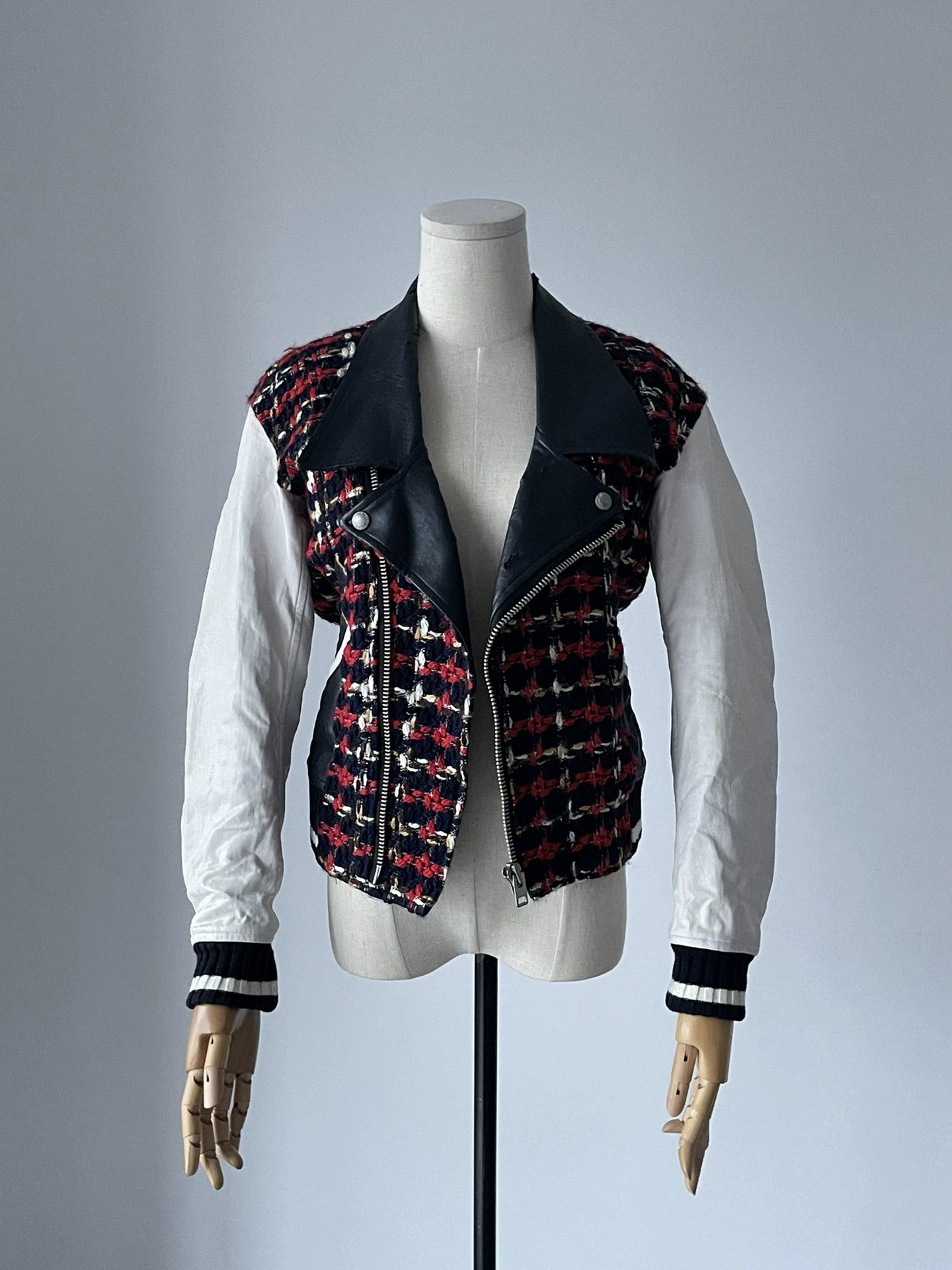 Junya Watanabe Junya Watanabe Leather Moto Jacket Size US XS / EU 42 / 0 - 3 Thumbnail