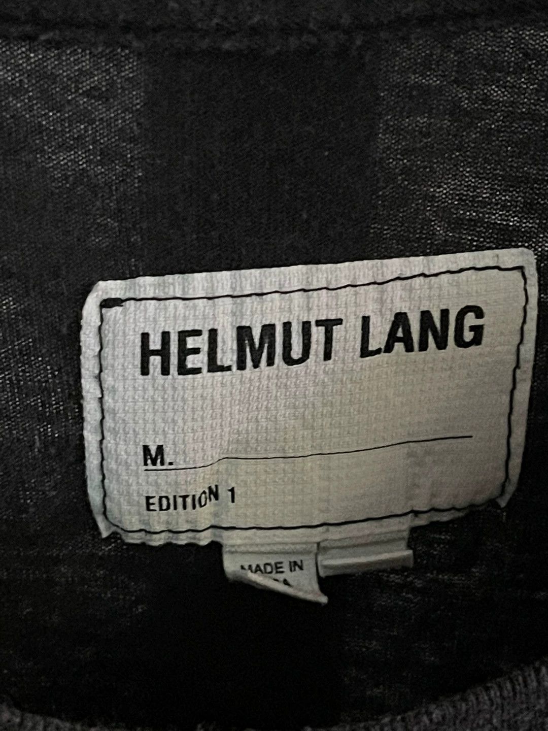 Helmut Lang Helmut Lang Graphic Short Sleeve T-Shirt Size US XXS / EU 40 - 4 Thumbnail