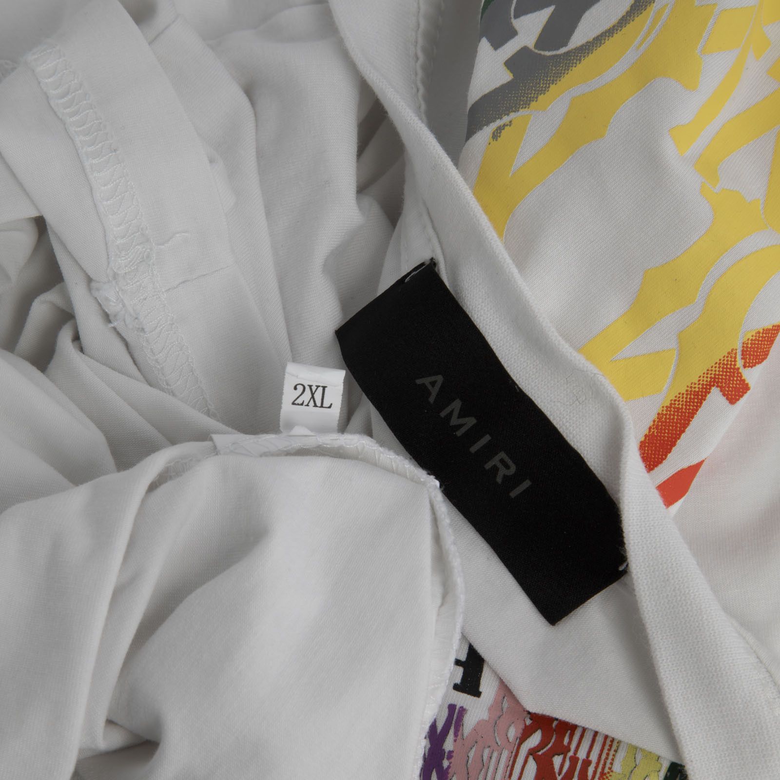 Amiri White Graphic Logo Print T-Shirt Size XXL / US 16-18 / IT 52-54 - 5 Thumbnail