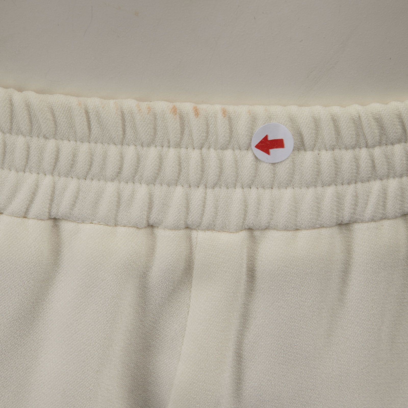 Stella McCartney Ecru Zipped Cuff Trousers Size 25" / US 0 / IT 36 - 7 Thumbnail