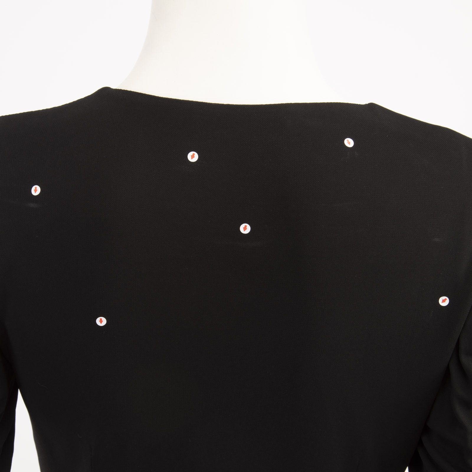 Alexander McQueen Black Button Embellished Dress Size M / US 6-8 / IT 42-44 - 12 Thumbnail