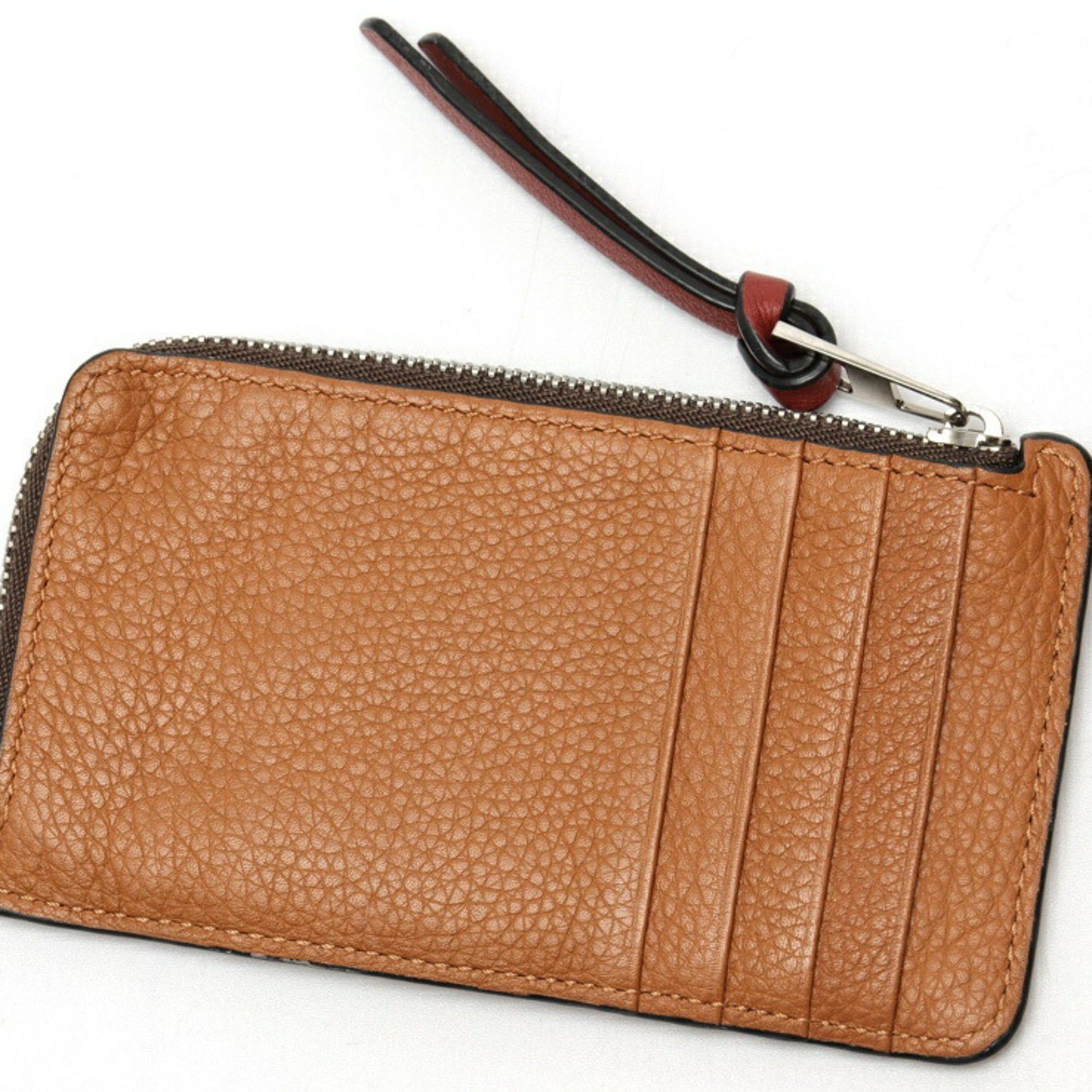 Loewe LOEWE Coin Card Holder Case C660Z40X04 Light Caramel/Pecan S-159603 Size ONE SIZE - 2 Thumbnail