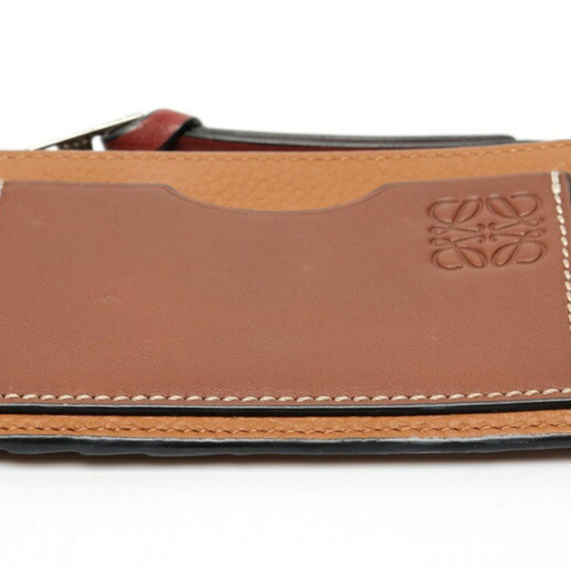 Loewe LOEWE Coin Card Holder Case C660Z40X04 Light Caramel/Pecan S-159603 Size ONE SIZE - 3 Thumbnail
