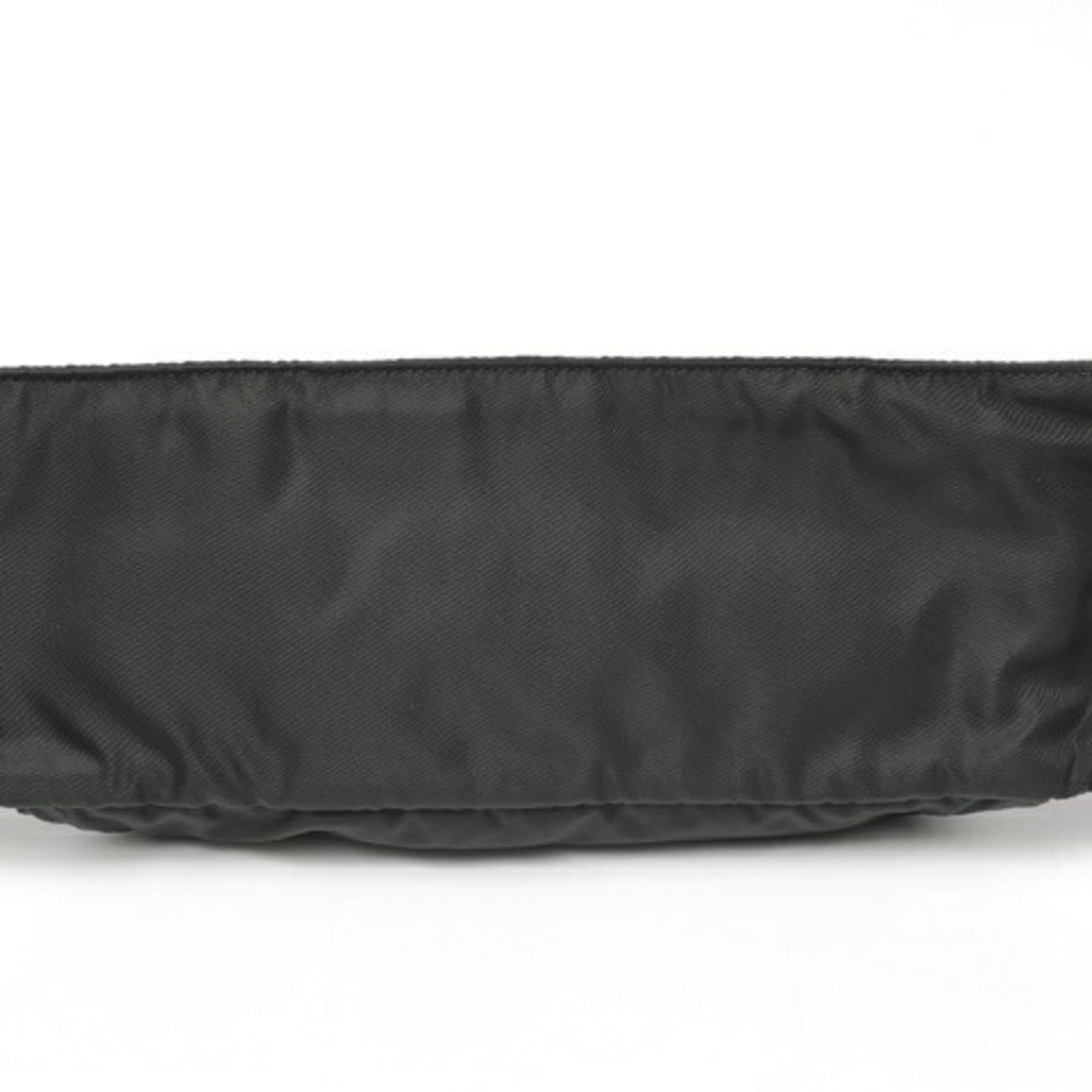 Prada PRADA Nylon Belt Bag Body 2VL132 Black E-159808 Size ONE SIZE - 3 Thumbnail