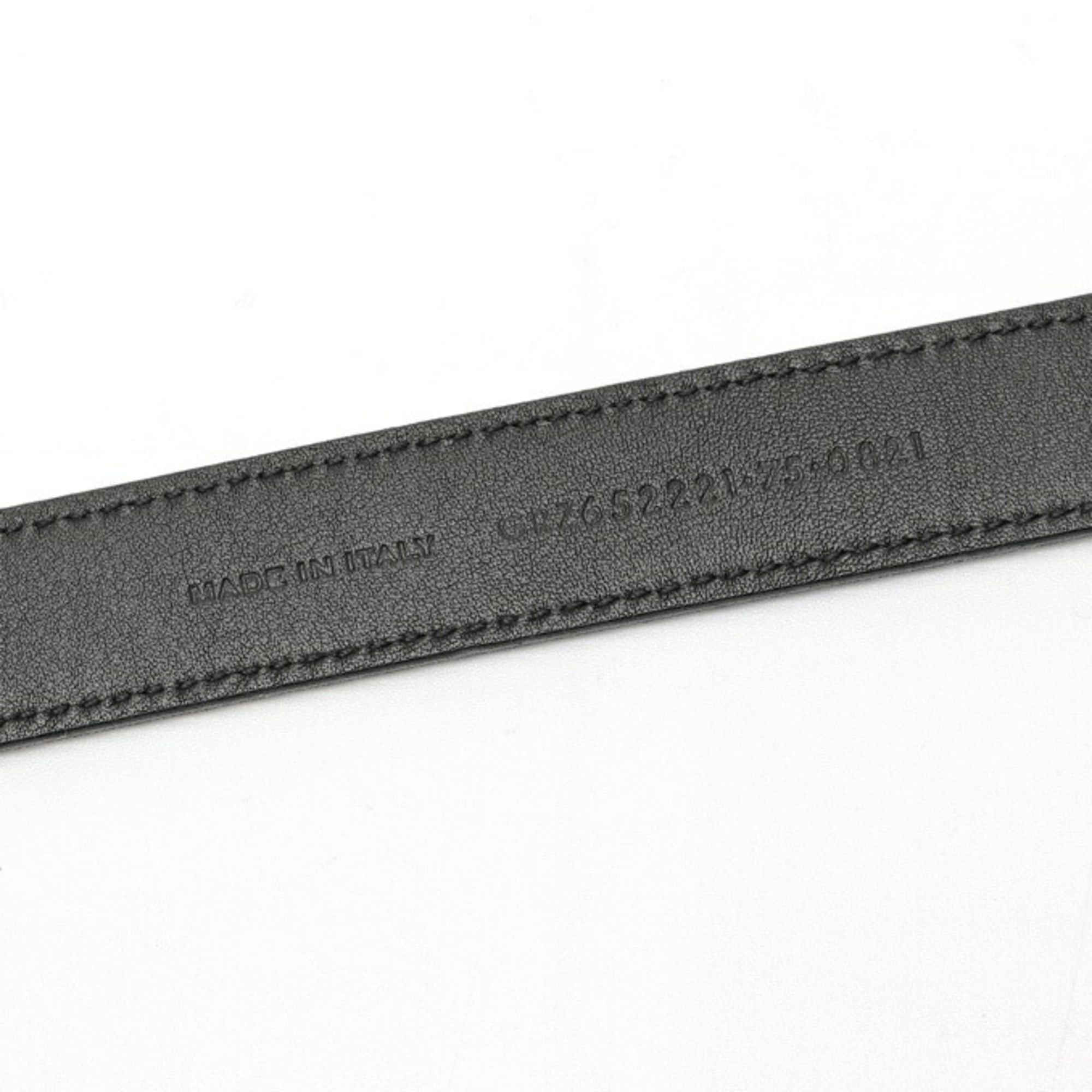 Saint Laurent Paris Saint Laurent Maillon Belt 652221 Patent Leather Black #75 S-159735 Size ONE SIZE - 6 Thumbnail