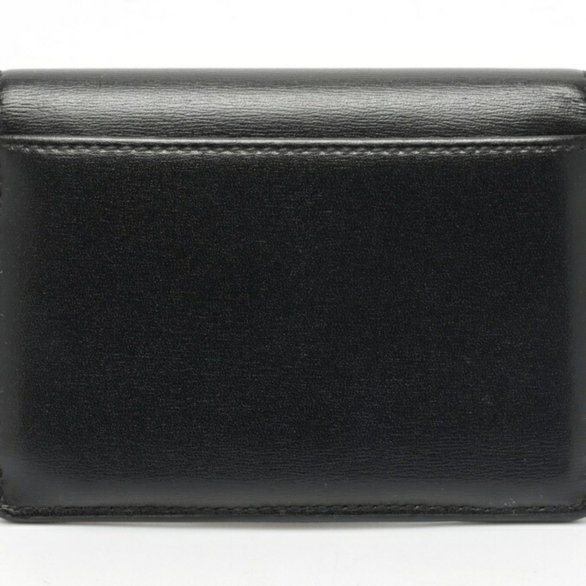 Celine Celine Wallet 10I583DPV.38NO Shiny Calfskin Black S-159610 Size ONE SIZE - 2 Thumbnail