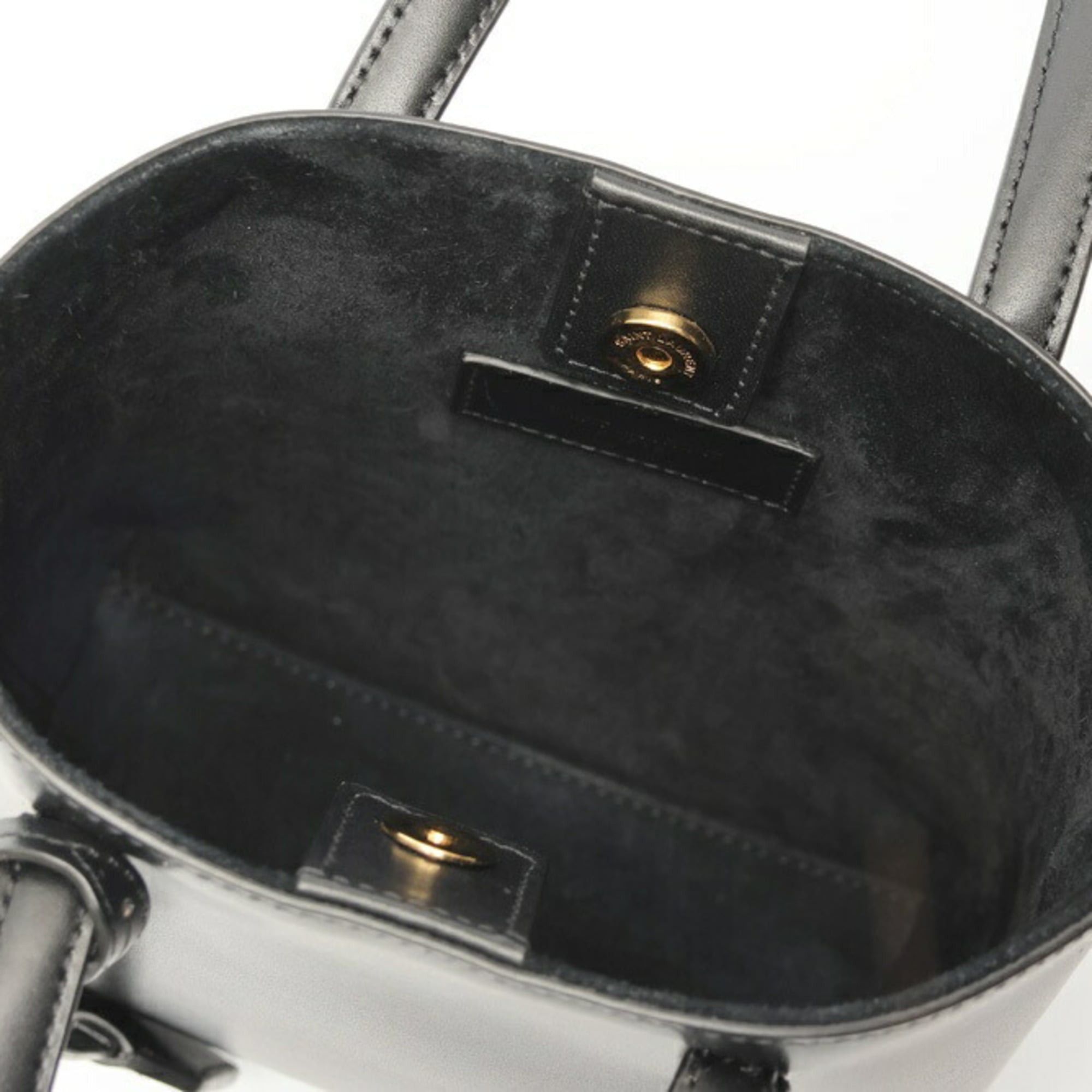 Saint Laurent Paris Saint Laurent Mini Toy Shoulder Bag 773995 Box Leather Black S-159778 Size ONE SIZE - 6 Thumbnail