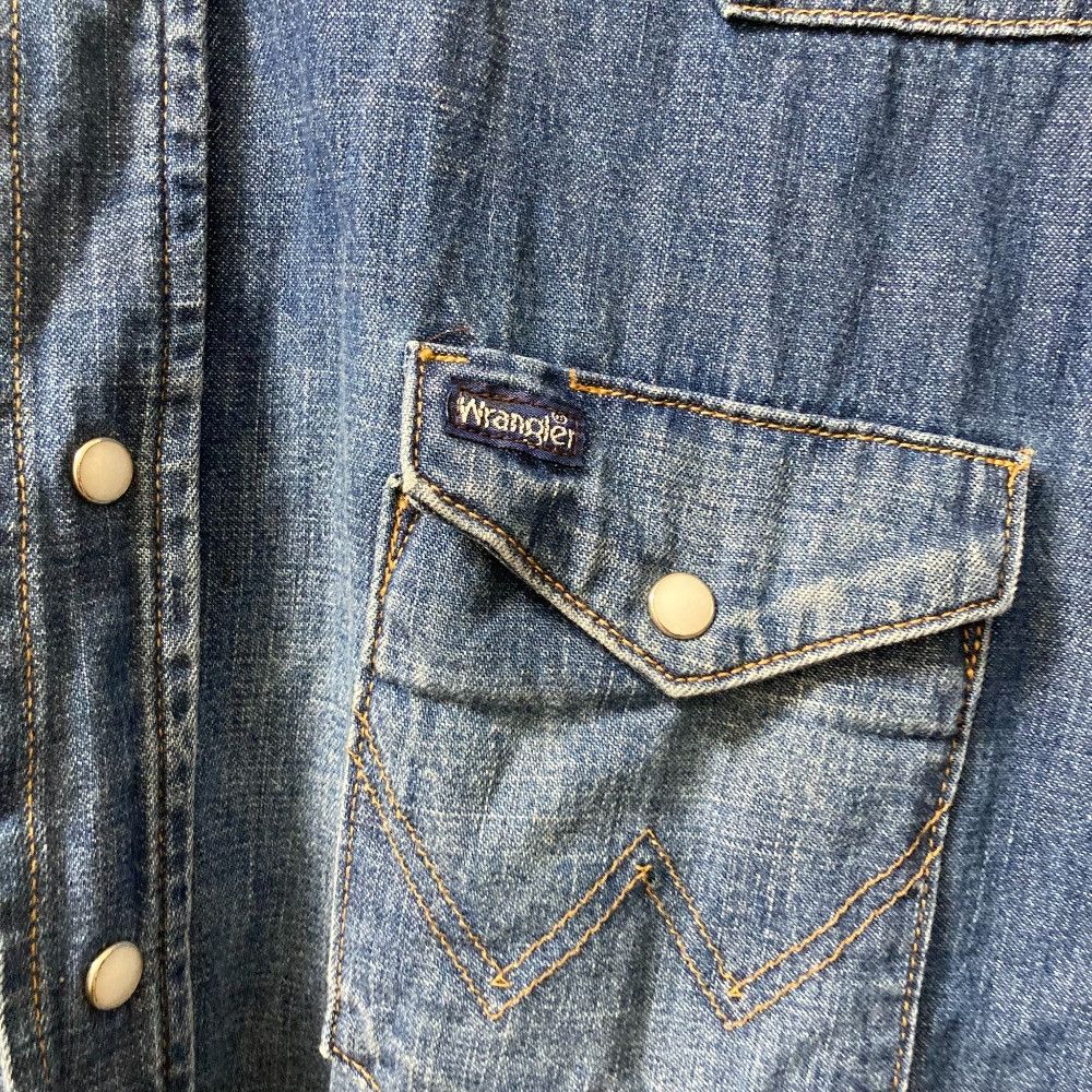 Other Other Wrangler California General Store Collaboration Denim Shirt Textile Tops WS9350 DUTY FREE for USA Size ONE SIZE - 3 Thumbnail