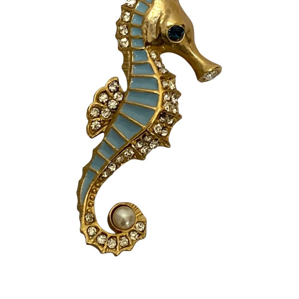 Other GRANDMATIC Seahorse Earrings Metal Earrings DUTY FREE for USA