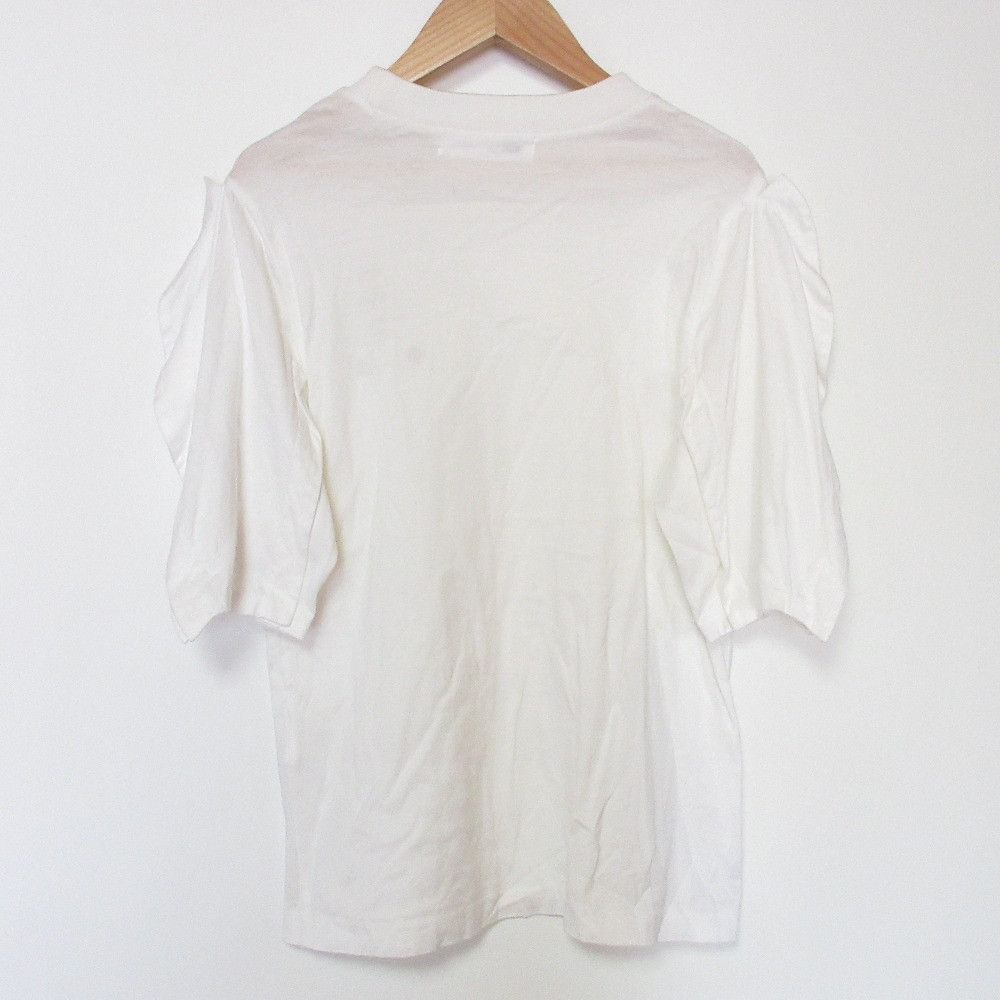 Other Other TOGA Eyelet Frill Sleeve Pullover Textile T-Shirts DUTY FREE for USA Size ONE SIZE - 2 Thumbnail