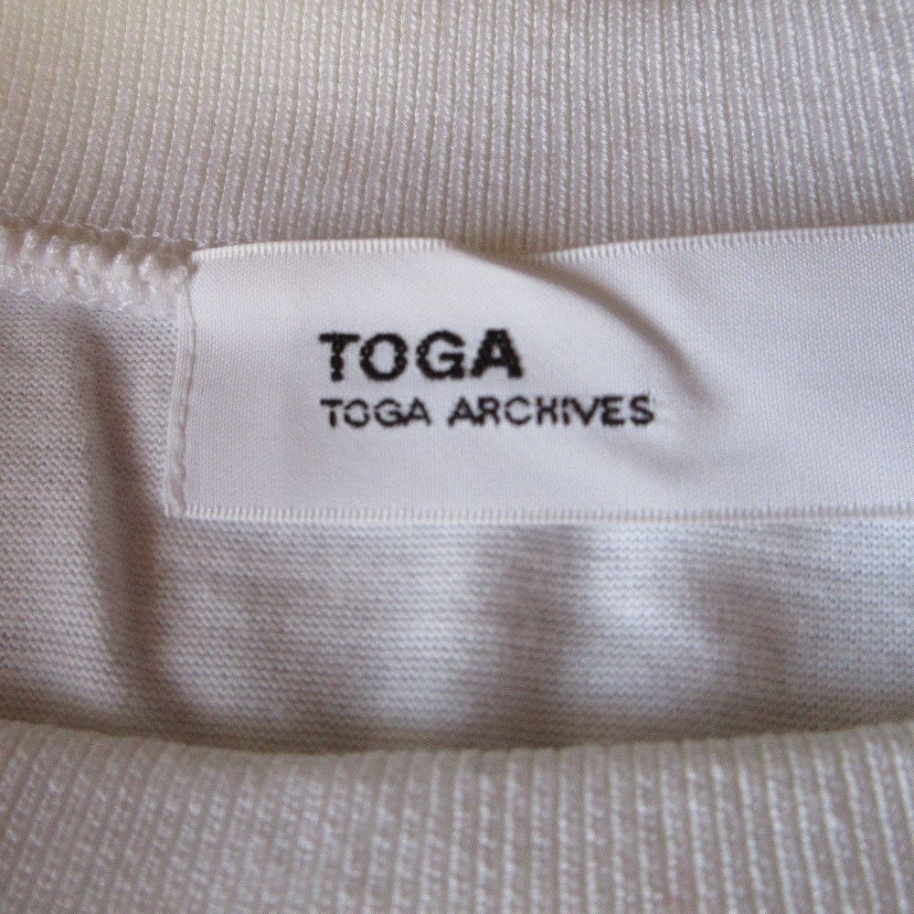 Other Other TOGA Eyelet Frill Sleeve Pullover Textile T-Shirts DUTY FREE for USA Size ONE SIZE - 5 Thumbnail