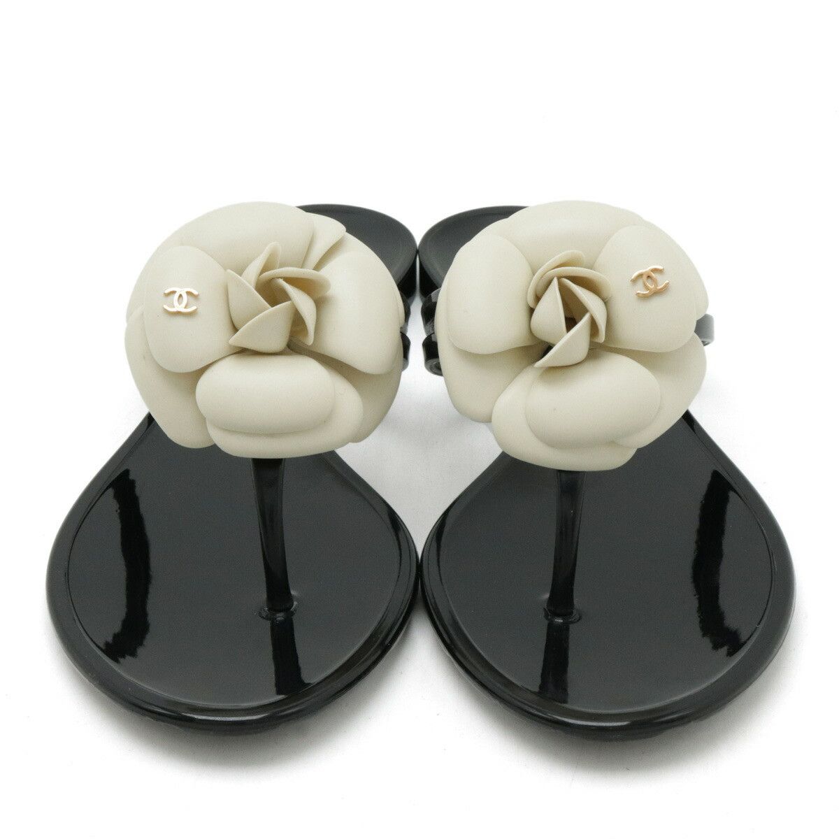 Chanel Chanel Chanel Camellia Thong Sandals Plastic / Synthetic Other DUTY FREE for USA Size ONE SIZE - 4 Thumbnail