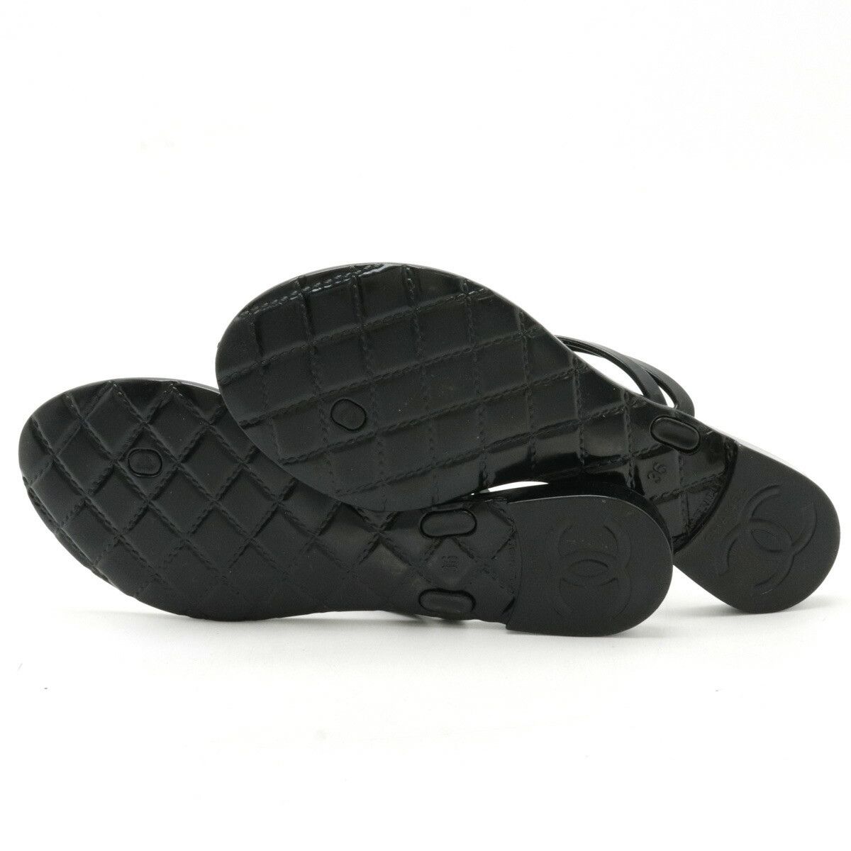 Chanel Chanel Chanel Camellia Thong Sandals Plastic / Synthetic Other DUTY FREE for USA Size ONE SIZE - 5 Thumbnail