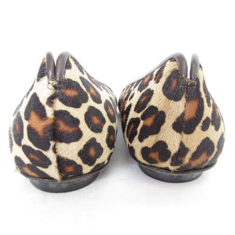Other Other Fabio Rusconi Leopard Haircalf Flats Fur Shoes DUTY FREE for USA Size ONE SIZE - 3 Thumbnail