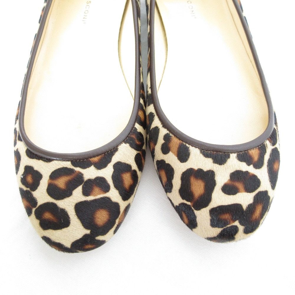 Other Other Fabio Rusconi Leopard Haircalf Flats Fur Shoes DUTY FREE for USA Size ONE SIZE - 4 Thumbnail