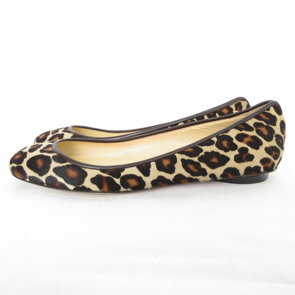 Other Other Fabio Rusconi Leopard Haircalf Flats Fur Shoes DUTY FREE for USA Size ONE SIZE - 2 Thumbnail