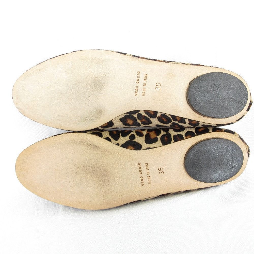 Other Other Fabio Rusconi Leopard Haircalf Flats Fur Shoes DUTY FREE for USA Size ONE SIZE - 5 Thumbnail