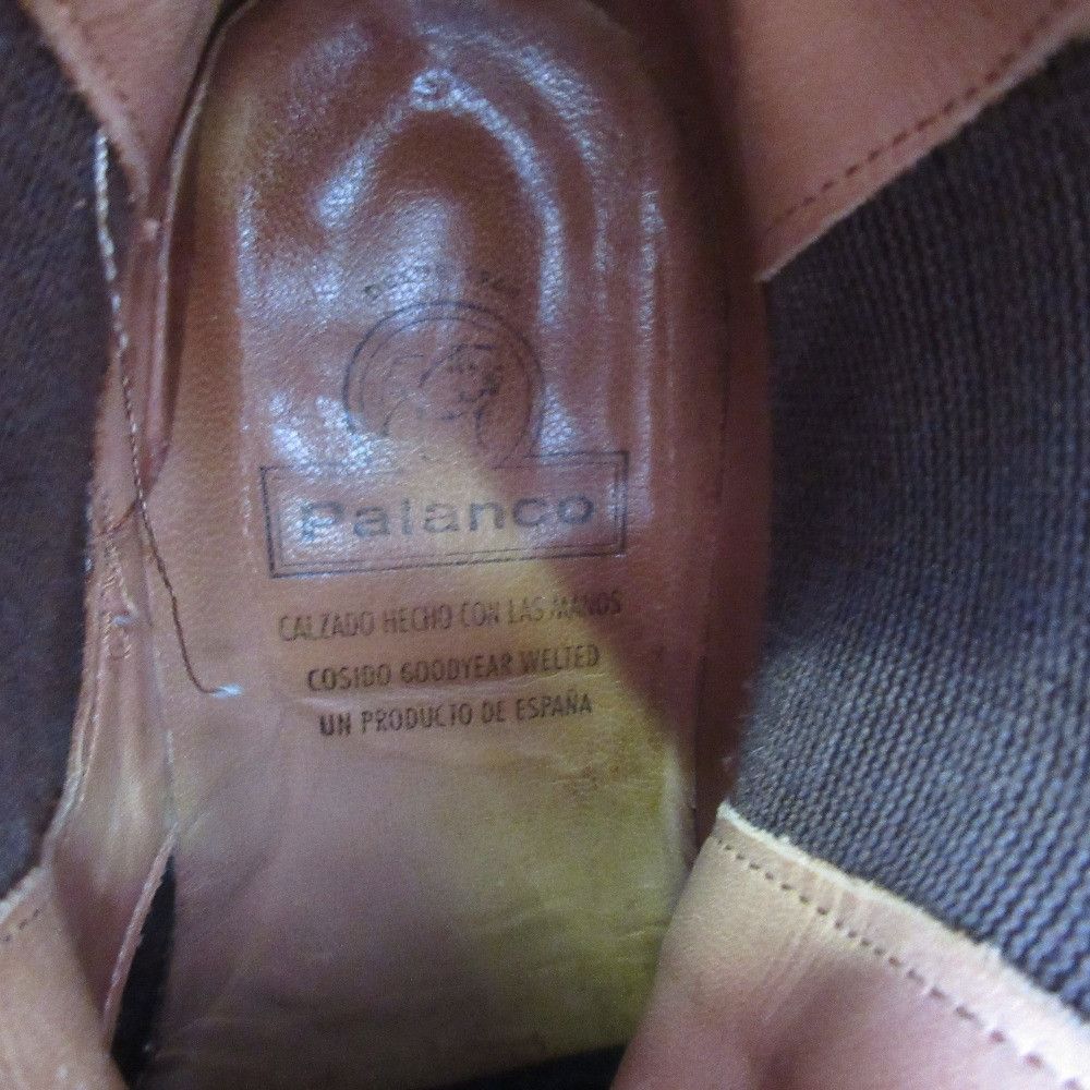 Other Other Palancho Wingtip Side Gore Chelsea Boots Leather Boots Leather Shoes DUTY FREE for USA Size ONE SIZE - 10 Thumbnail