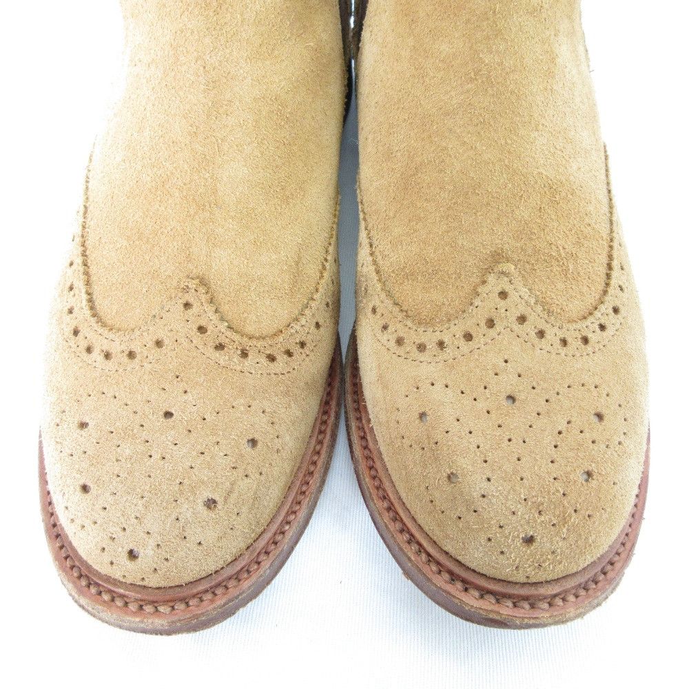 Other Other Palancho Wingtip Side Gore Chelsea Boots Leather Boots Leather Shoes DUTY FREE for USA Size ONE SIZE - 4 Thumbnail