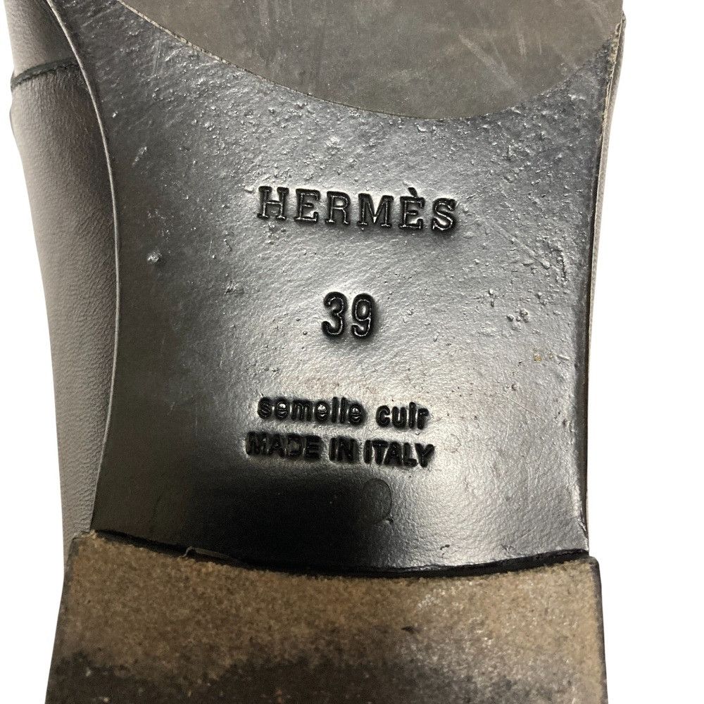 Hermes Hermes Hermès Mocassin Honest39 Leather Loafer Leather Shoes DUTY FREE for USA Size ONE SIZE - 6 Thumbnail