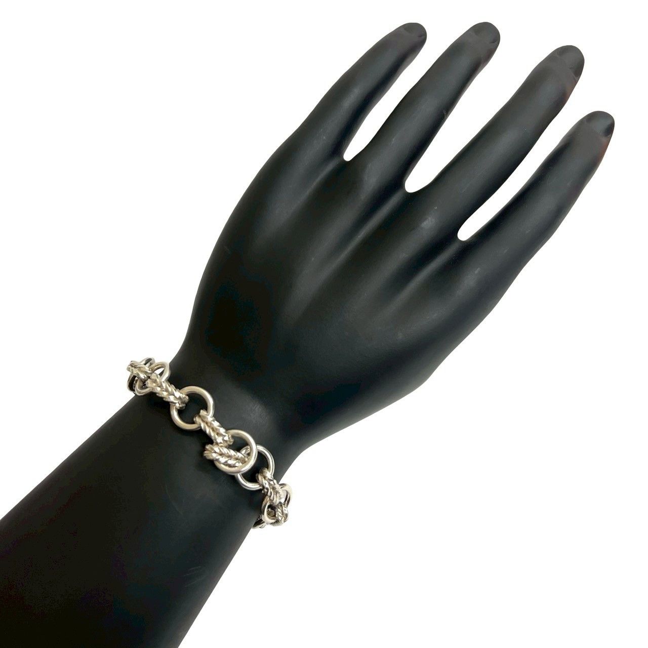 Hermes Hermes Hermès Vintage Silver 800 Bracelet Precious Metal Bracelet DUTY FREE for USA Size ONE SIZE - 2 Thumbnail