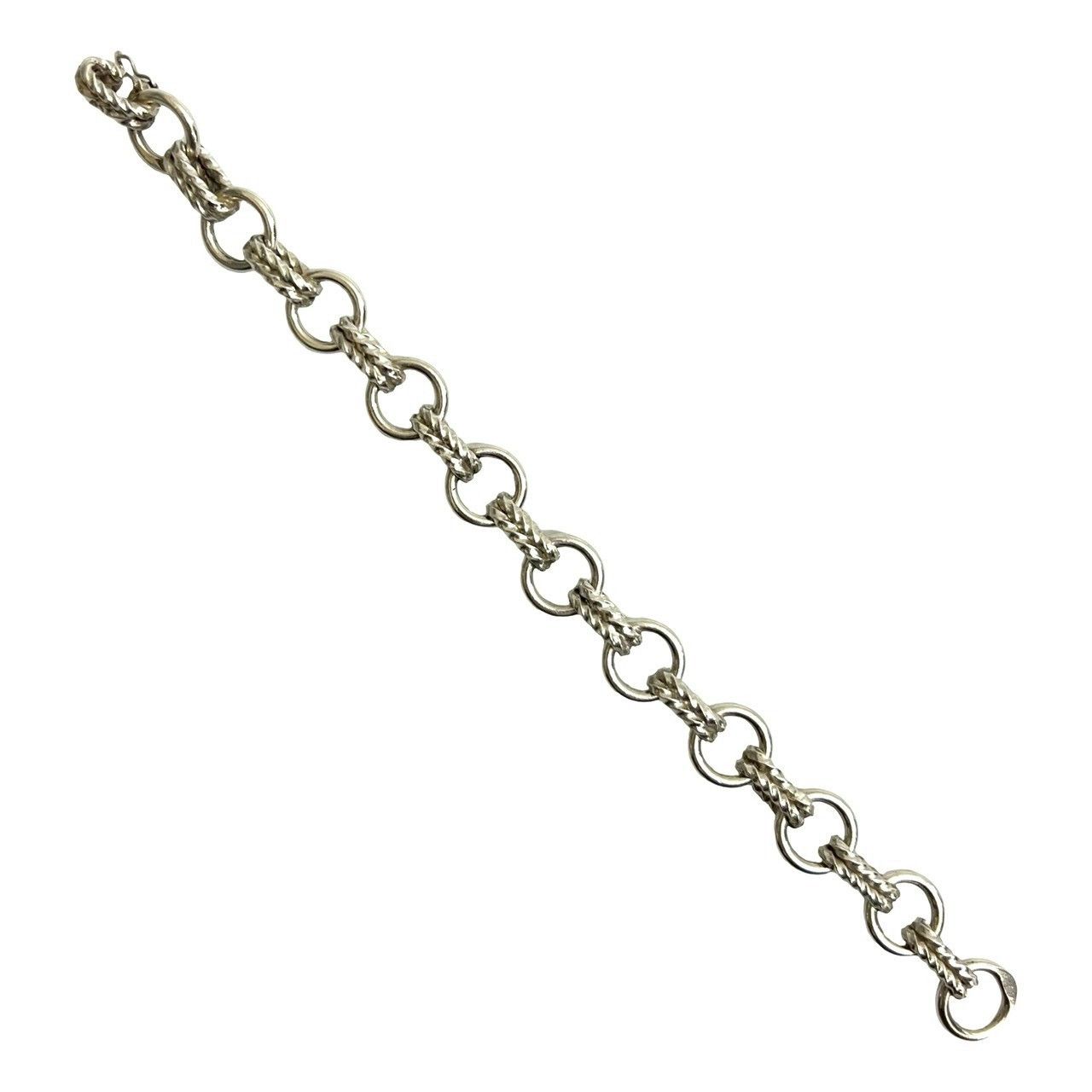 Hermes Hermes Hermès Vintage Silver 800 Bracelet Precious Metal Bracelet DUTY FREE for USA Size ONE SIZE - 6 Thumbnail